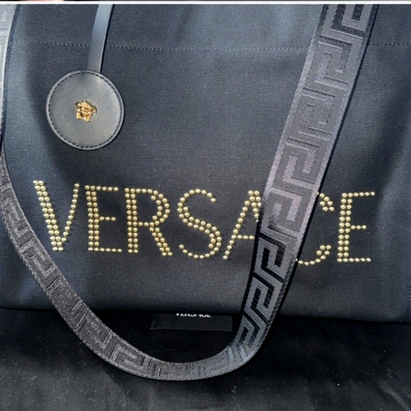 NEW AUTHENTIC VERSACE TOTE - Picture 2 of 6